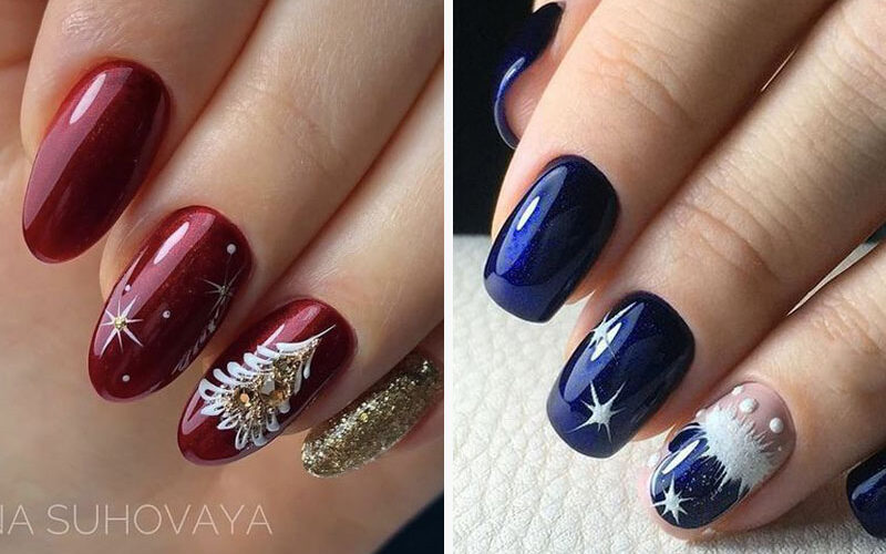 Świąteczny manicure - TOP 15 inspiracji na kolory, wzory i zdobienia